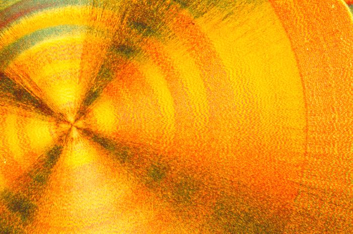 Kristallaufnahme von Vitamin C