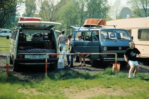 Ankunft auf dem Campingplatz