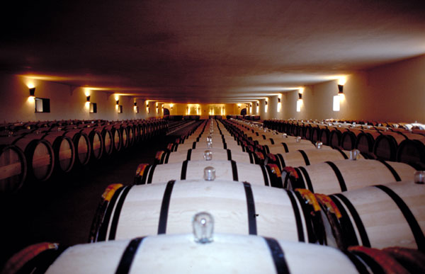 Weinkeller des Chteau Mouton Rothschild