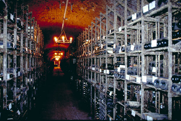 Privater Weinkeller des Chteau Mouton Rothschild
