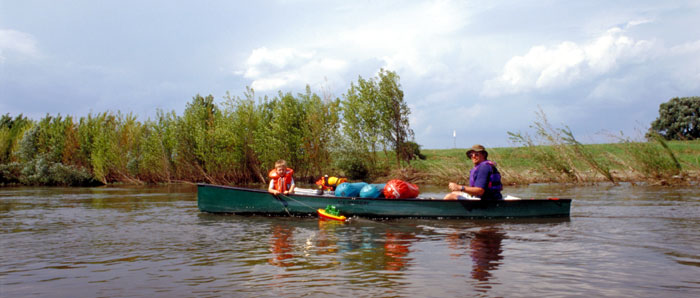 Clipper mit Beiboot