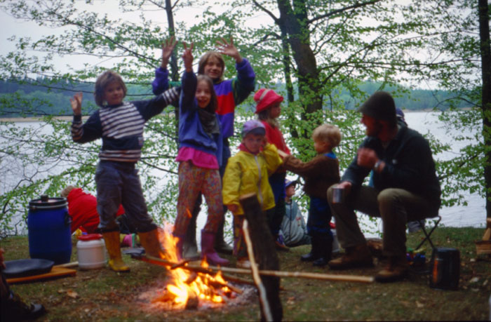 Gute Stimmung bei den Kids