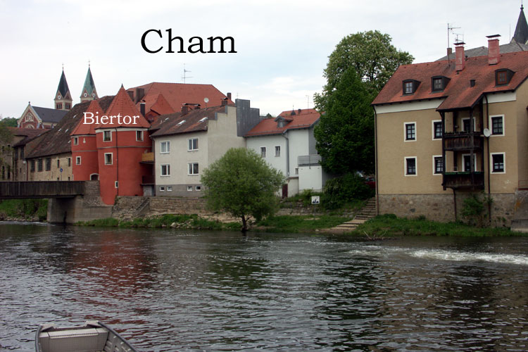 Historisches Biertor in Cham