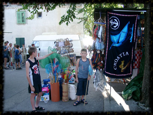 Markt in Selce