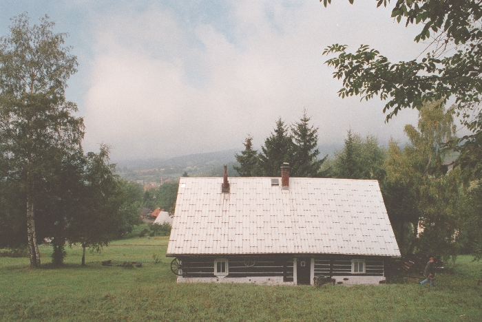 Blick von der Strae zum Haus Rokytno 78, 51245 Rokytnice nad Jizerou