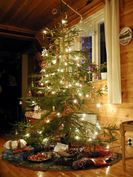 Geschenke unter dem Weihnachtsbaum