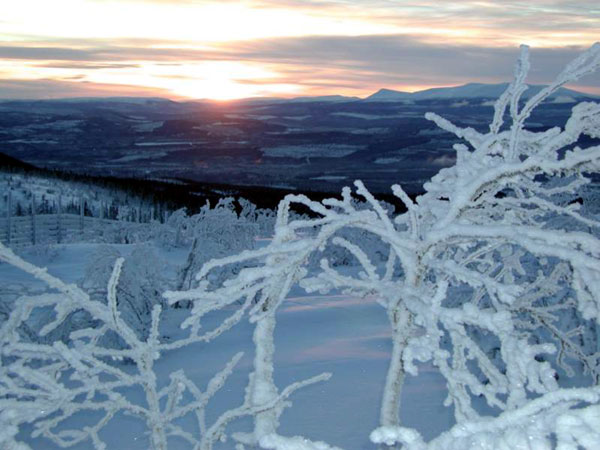 Winter in Schweden