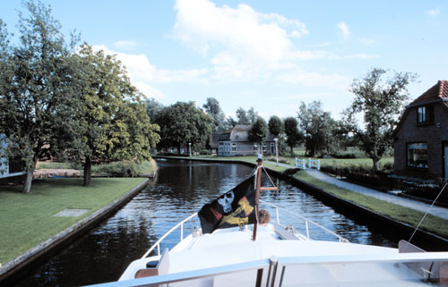 Fahrt durch die Kahlenberger Gracht